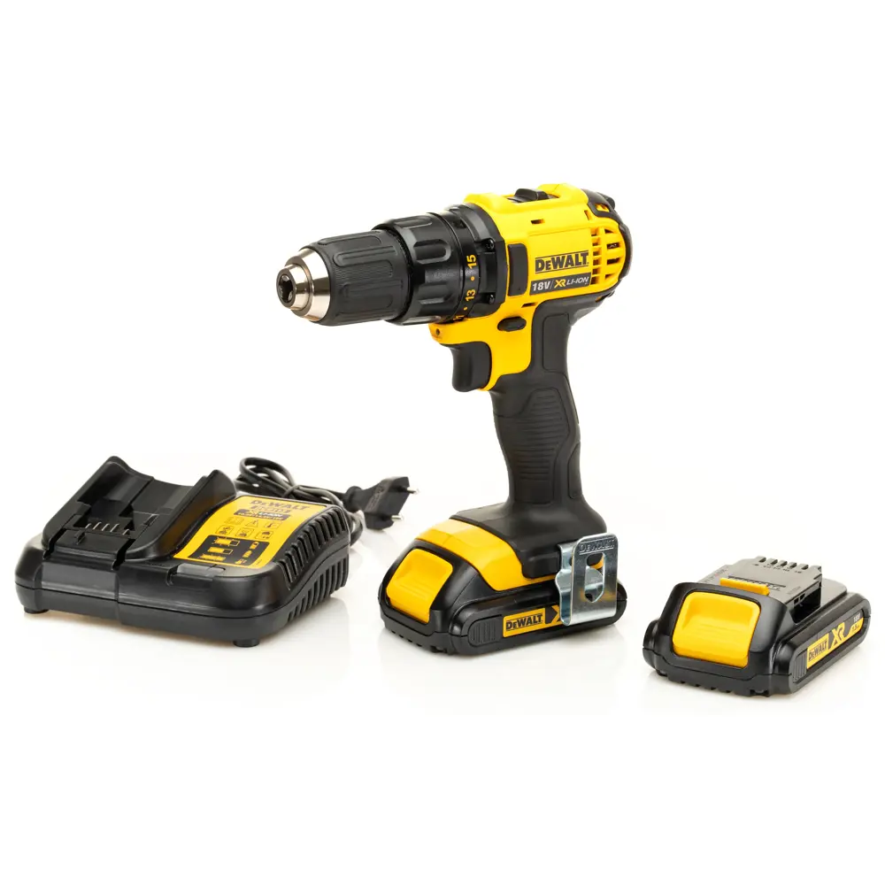 Дрель-шуруповерт аккумуляторная DeWalt DCD780C2, 18 В Li-ion 2х1.5 Ач 18787665 STLM-2024376  - Вид №2