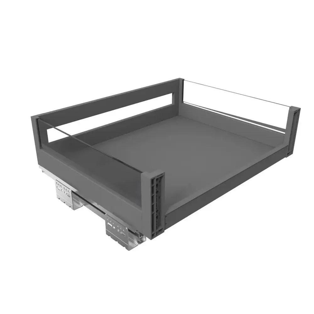 Выдвижная корзина Firmax 80×20×50 см серый металл 89440727 STLM-1582437