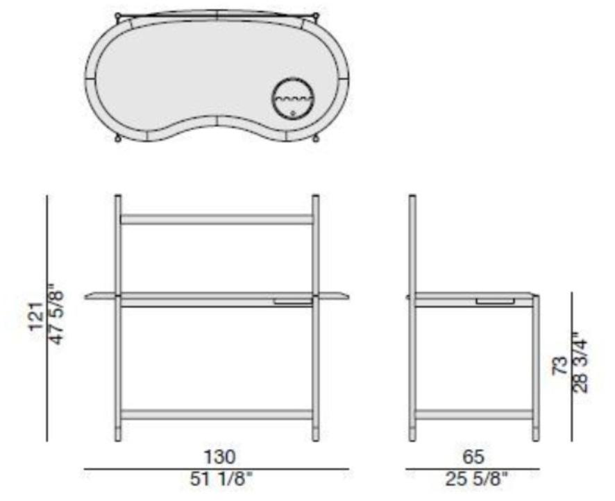 Porada Туалетный столик в ноче Nineteen sun-id-1452410 - Вид №2