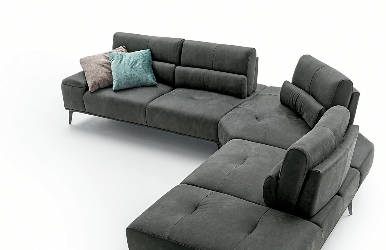 Диван TENERIFE NICOLINE SALOTTI 3002 + 4504 + 1601  - Вид №1