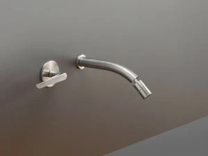 Ceadesign Настенный смеситель для умывальника из нержавеющей стали с регулируемым изливом Flag Flg 08