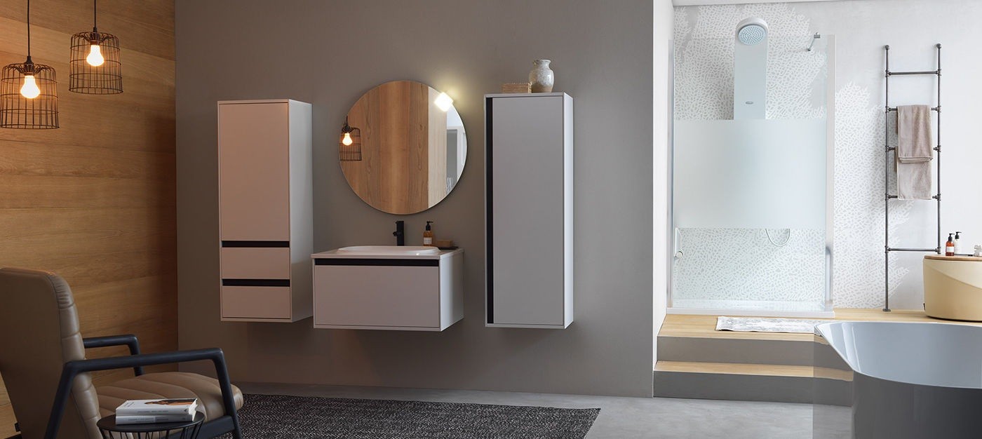 Тумба с раковиной Pandora 01161  Словения Kolpa-San  - Вид №1