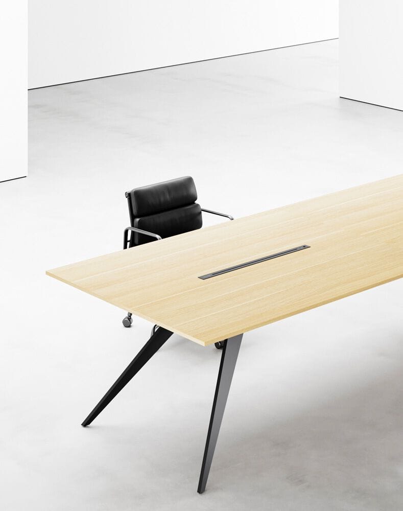 Прямоугольный стол для совещаний с системой люверсов WORKSPACE Zenon ARCH-00026970 - Вид №1