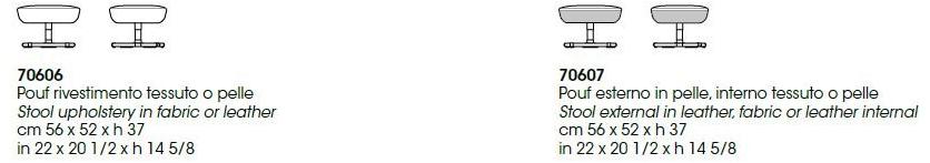 Giorgetti Подставка для ног из ткани Tilt sun-id-1399474 - Вид №4