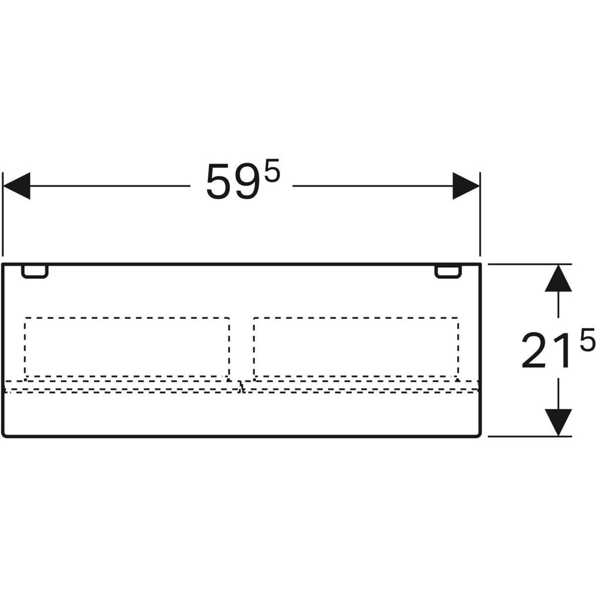 Зеркало со встроенным освещением для ванной комнаты Geberit Акант ARCH-00060835 - Вид №5