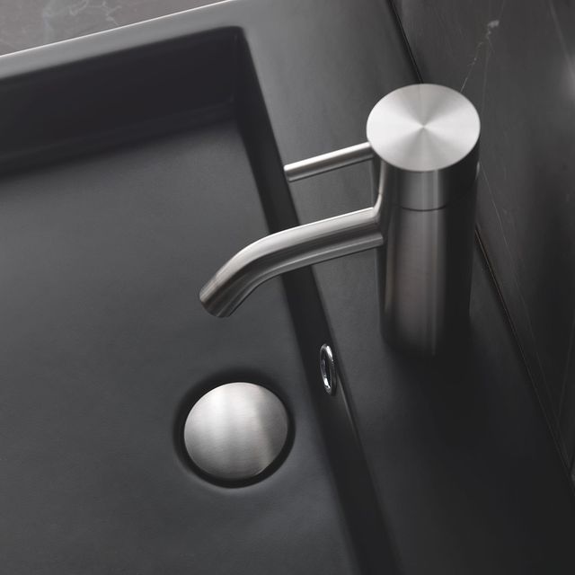 ONE001L Смеситель для раковины Linki ONE, Глянцевая сталь - Вид №2