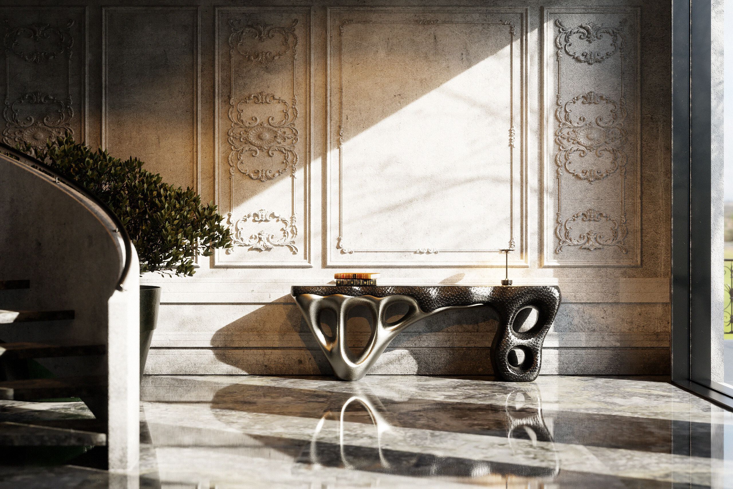 Консоль из стекловолокна KARPA ELEMENTS K4014 ARCH-00112575 - Вид №8