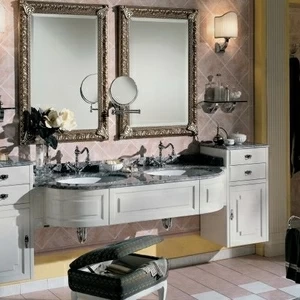 Комплект мебели для ванной 27/A1LINEATRE SILVER