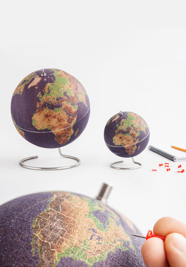 Глобус цветной Colour большой SUCK UK SKCORKGLOBE3 - Вид №17