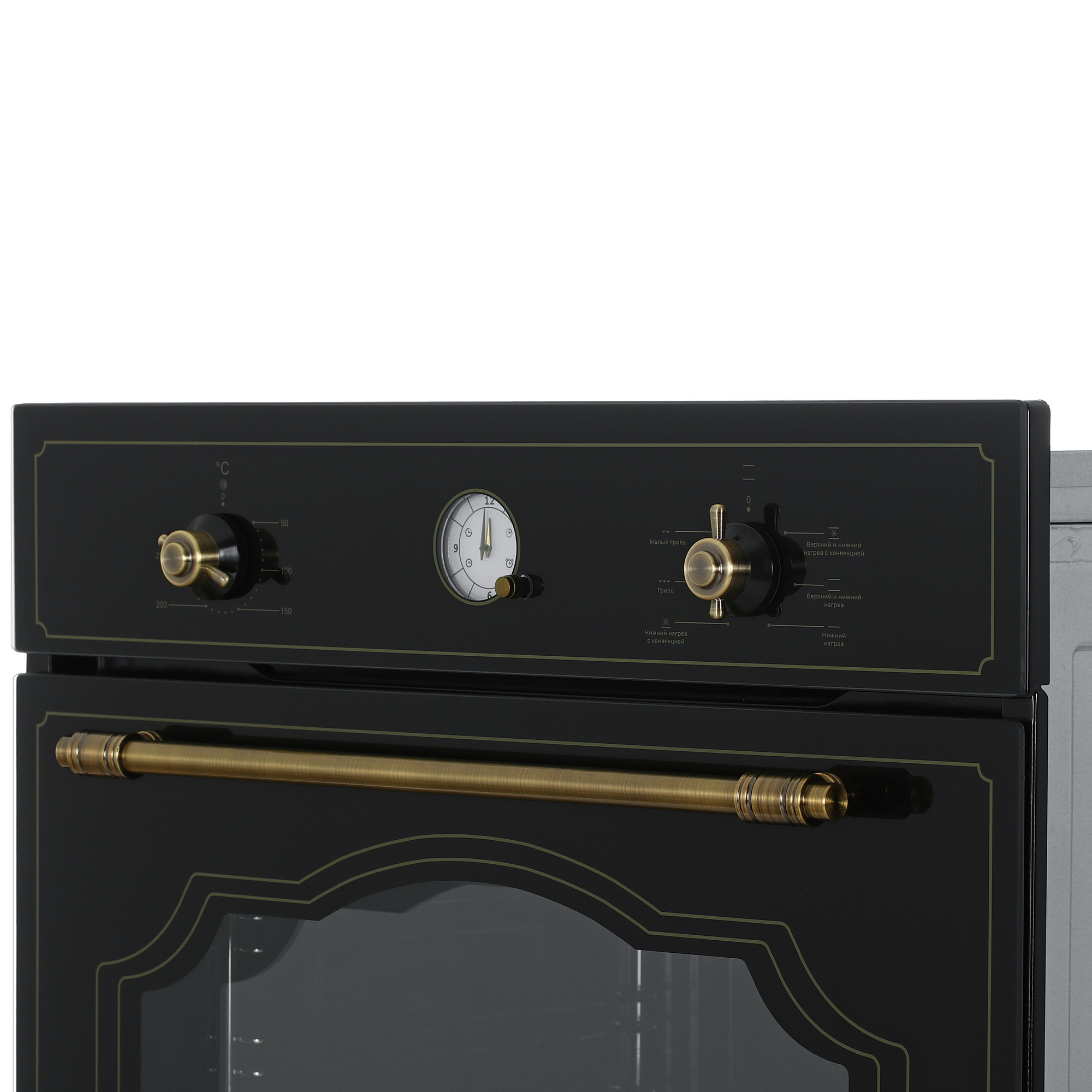 9134722 Электрический духовой шкаф DEXP Rustic 01 черный STDN-0116736 - Вид №3