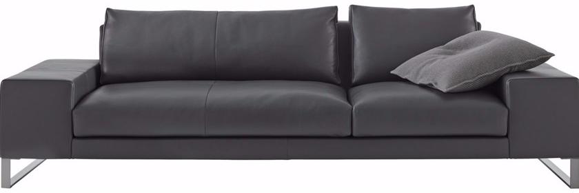 Ligne Roset 3-х местный кожаный диван sun-id-1492973 - Вид №1