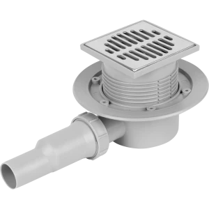 Трап для душа McAlpine 115x115 мм сухой затвор MRFG3-PB