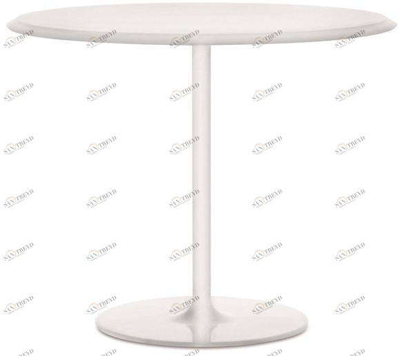 ZÜCO Круглый стол из МДФ и основание из окрашенной стали Perillo tavola Pt 430