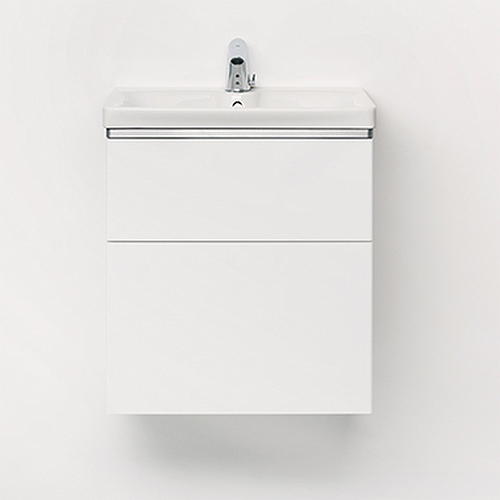 9610162101 IDO Glow напольная тумба под умывальник, с двумя ящиками, W = 880 мм, W1 = 900 мм, дуб - Вид №1