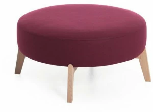 Very Wood Круглый пуф из ткани Isola