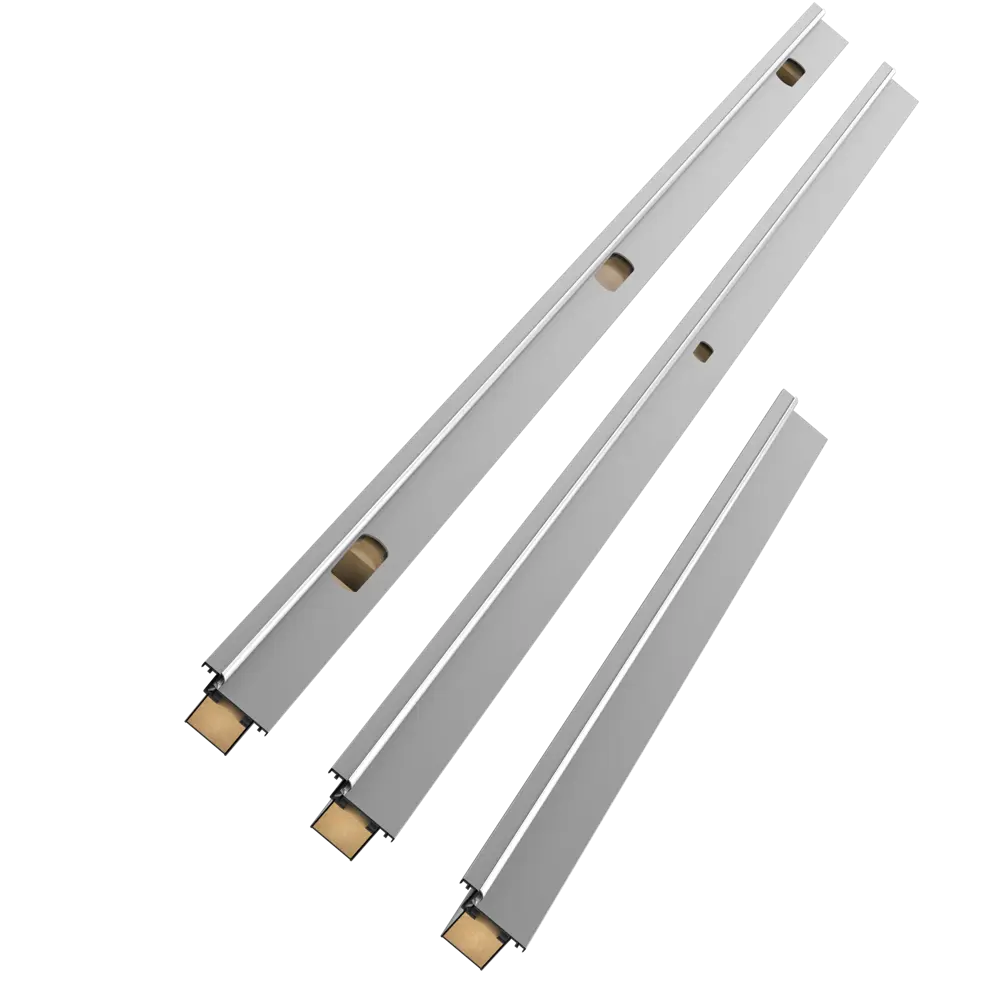 Дверная коробка Invisible 2400x65x35 мм правая цвет хром (2.5 шт.) 89461452 STLM-2115758 MARKEEVDOORS 