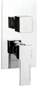 Remer Rubinetterie Смеситель для душа с переключателем на 4 положения и тарелкой Qubika Q94