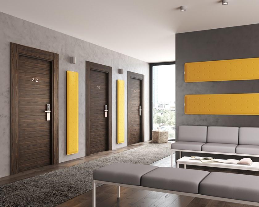 Steelbox by Metalway Огнеупорная акустическая стеновая панель из trevira® cs Zen sun-id-1481902 - Вид №2