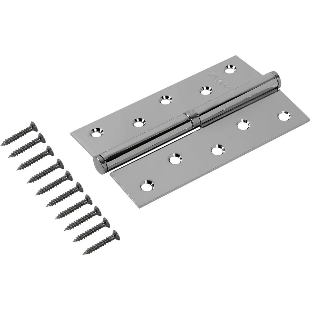 82105922 Петля съёмная правая S125413R-CP/BL хром, 125x75 мм, сталь, цвет хром STLM-0019038 FUARO  - Вид №3
