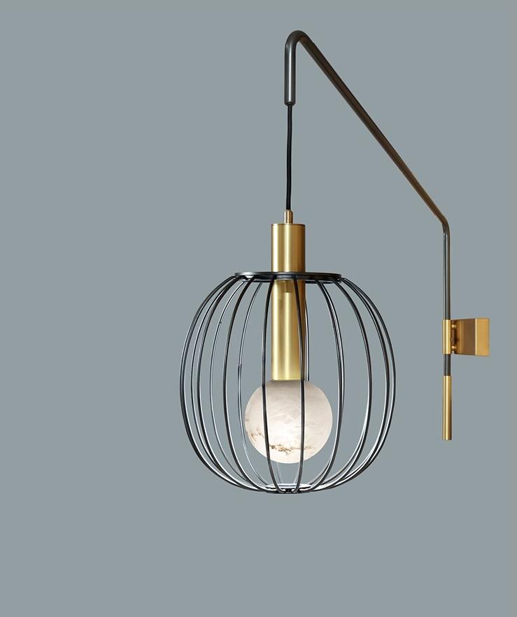 Borzalino Настенный светильник из металла Lira sun-id-1423289 - Вид №2