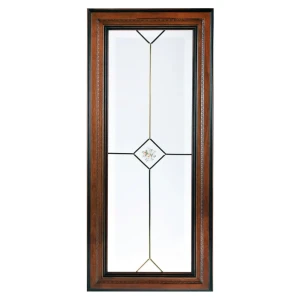 Витрина для шкафа Delinia «Прованс» 40x92 см, массив ясеня, цвет бежевый
