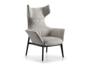 Кресло с высокой спинкой