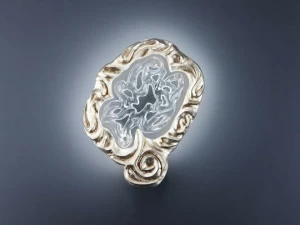 Serip Светодиодный настенный светильник из алюминия и стекла Dali Ap1483