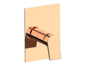 Смеситель для душа с одним отверстием с пластиной