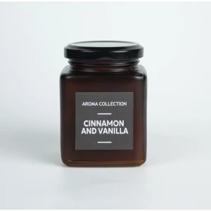 Свеча в банке Evis ванильный аромат Cinnamon Vanilla 8.5 см цвет коричневый 89406905 STLM-2170021