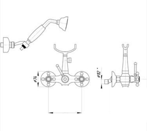 26898 Смеситель Migliore Prestige - Вид №1