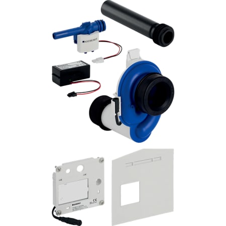 116.086.00.1 Geberit Urinalsteuerung mit elektronischer Spülauslösung, Netzbetrieb, Unterputz, verdeckt Geberit 