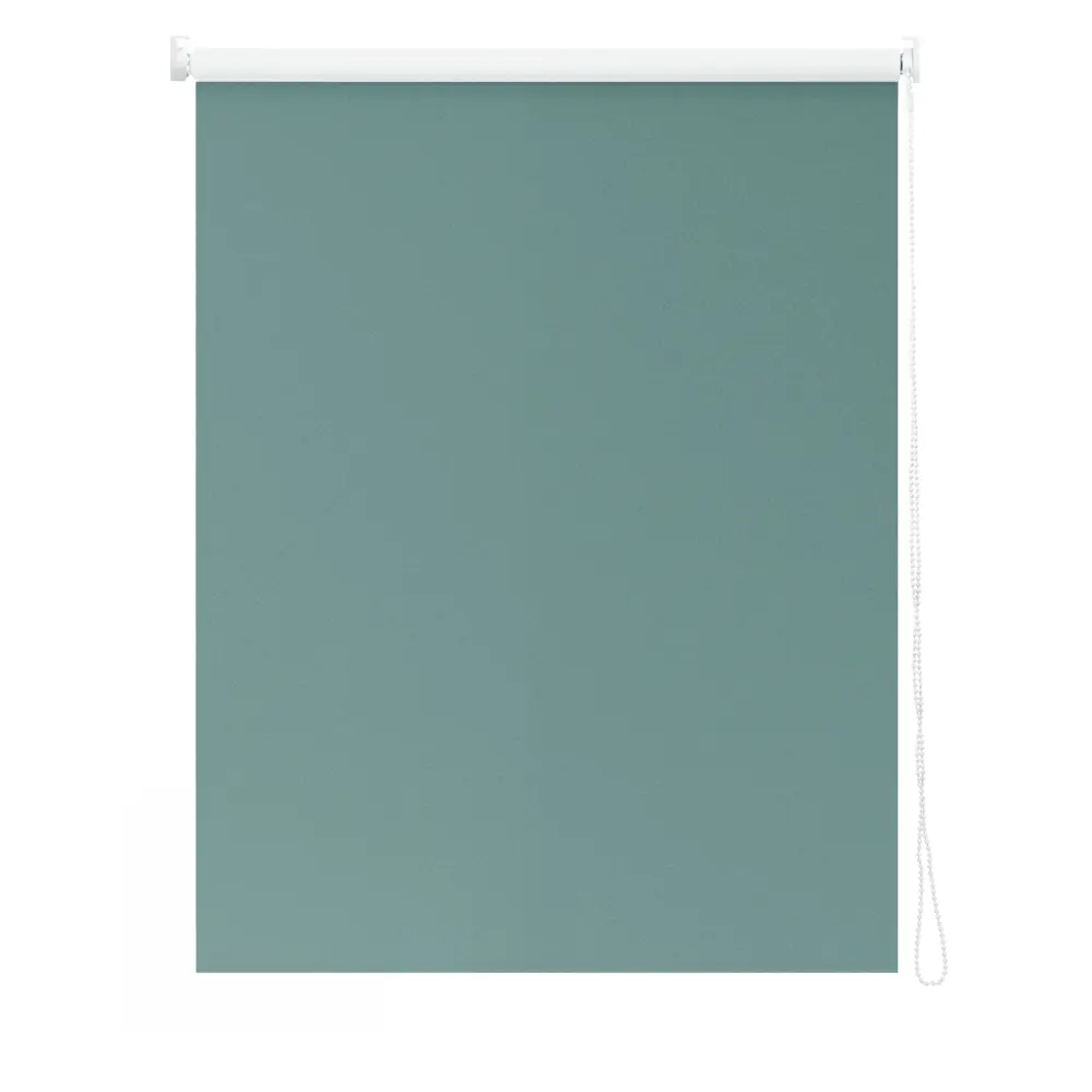 Штора рулонная блэкаут Inspire Santos 70x160 см бирюзовая Celadon 2 82692235 STLM-2016856