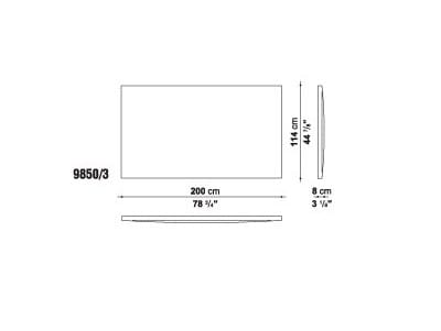 Двуспальная кровать из ткани с высоким изголовьем Maxalto Filemone ARCH-00126408 - Вид №7
