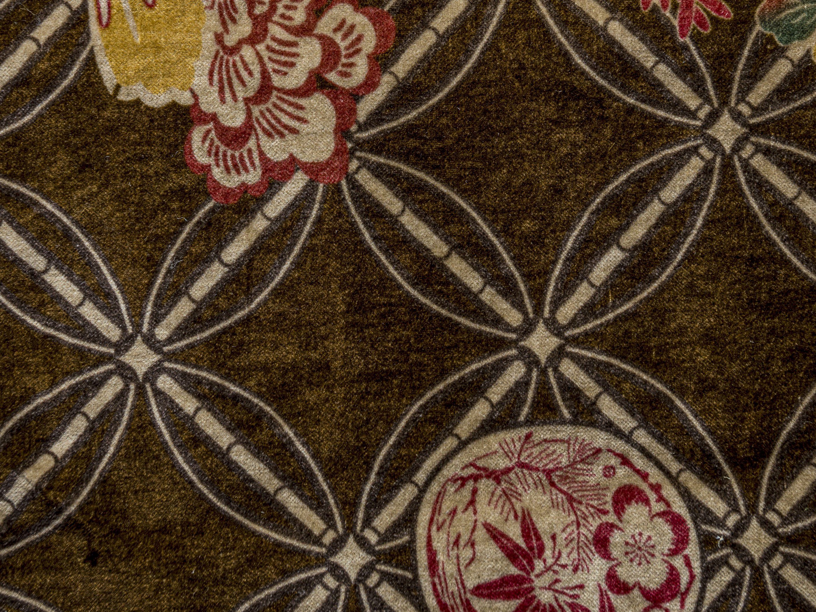 Хлопчатобумажная и льняная ткань с цветочным рисунком The House of Lyria FOSTER ARCH-00049851 - Вид №13