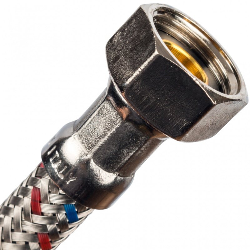 Гибкая подводка для воды M10 (18 мм) х 3/8 BP STOUT - 500 мм SHF0016181010 - Вид №2