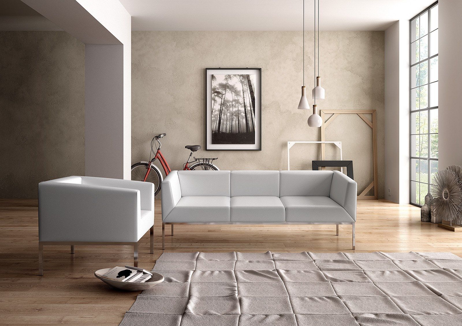 Кожаное кресло с USB-разъемом Leyform ARCH-00061417 - Вид №1