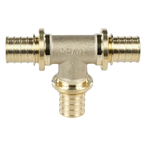 Тройник Rehau латунный 20x20x20 мм для прочных соединений 89384183