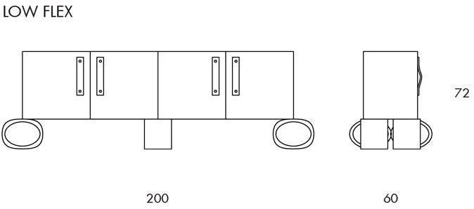 ARKOF LABODESIGN Комод из ели с распашными дверцами Flex sun-id-1373320 - Вид №5