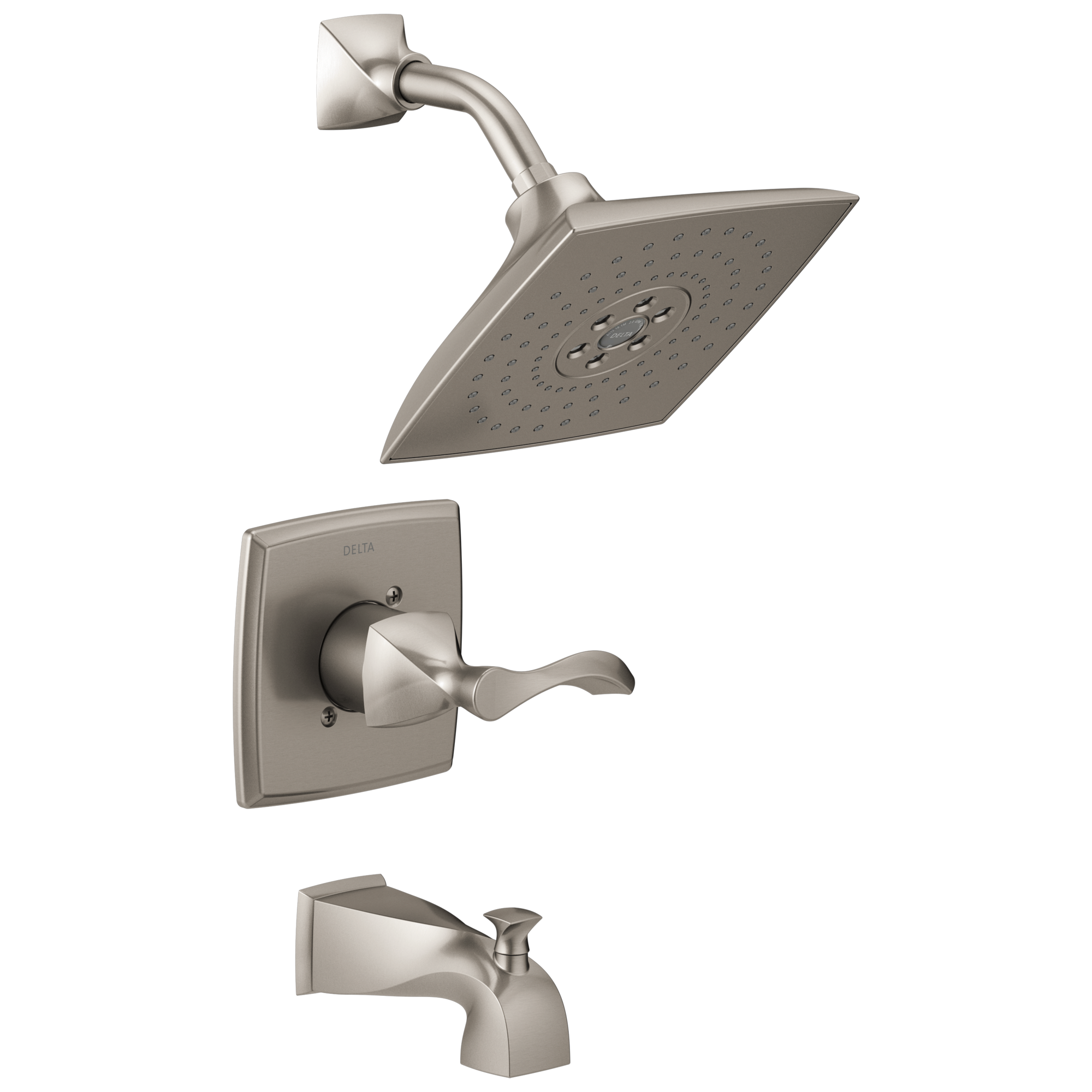 144741-SP Для ванны и душа Monitor® серии 14 Delta Faucet Everly Матовый никель Spotshield 