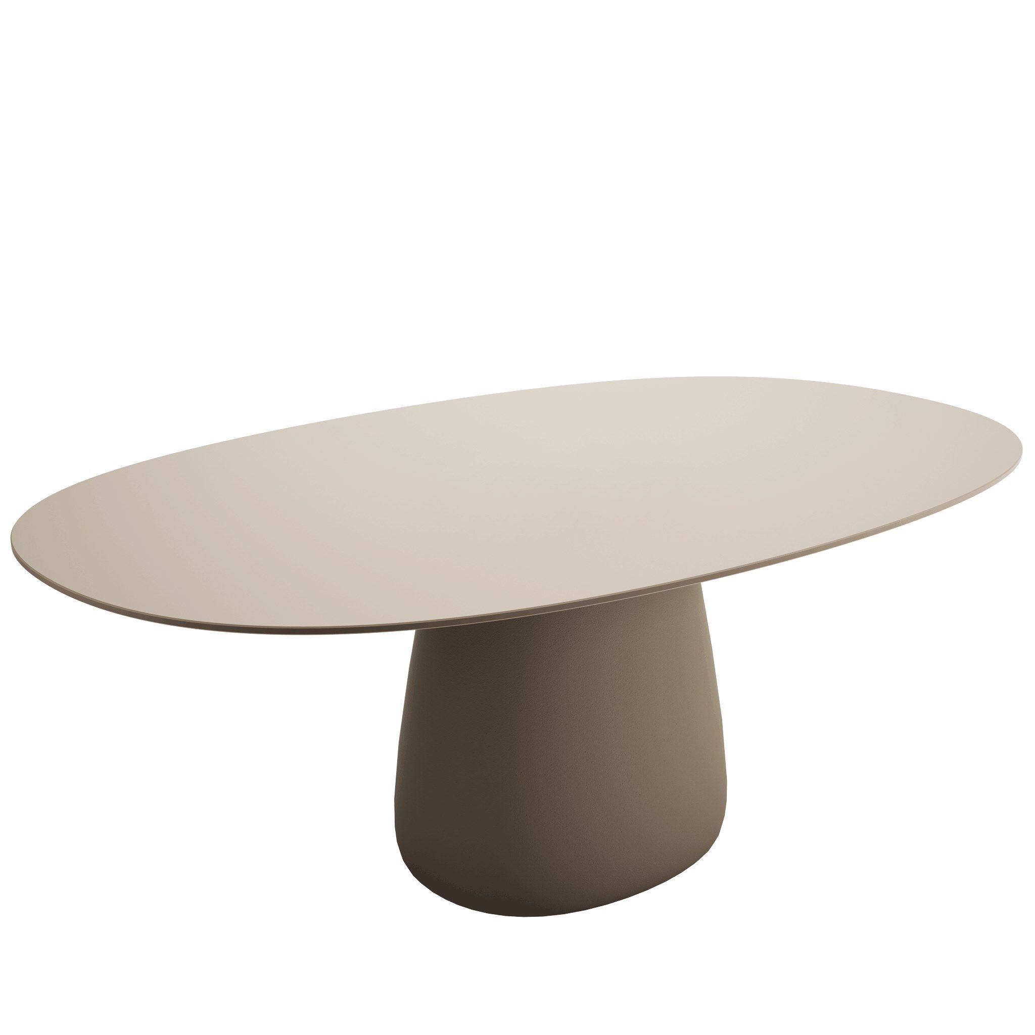 Овальный садовый стол HPL Qeeboo Булыжник ARCH-00121548 - Вид №10