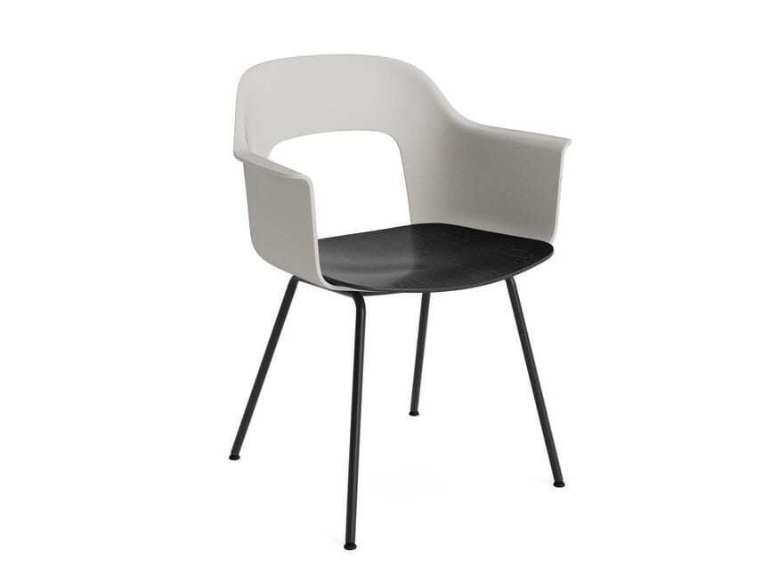 Подлокотник из полипропилена с деревянным сиденьем Hay макет ARCH-00131478 - Вид №20