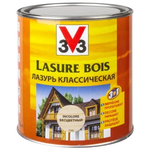 Антисептик V33 полуглянцевый прозрачный 0.75 л