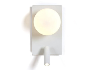 Регулируемая металлическая лампа для чтения