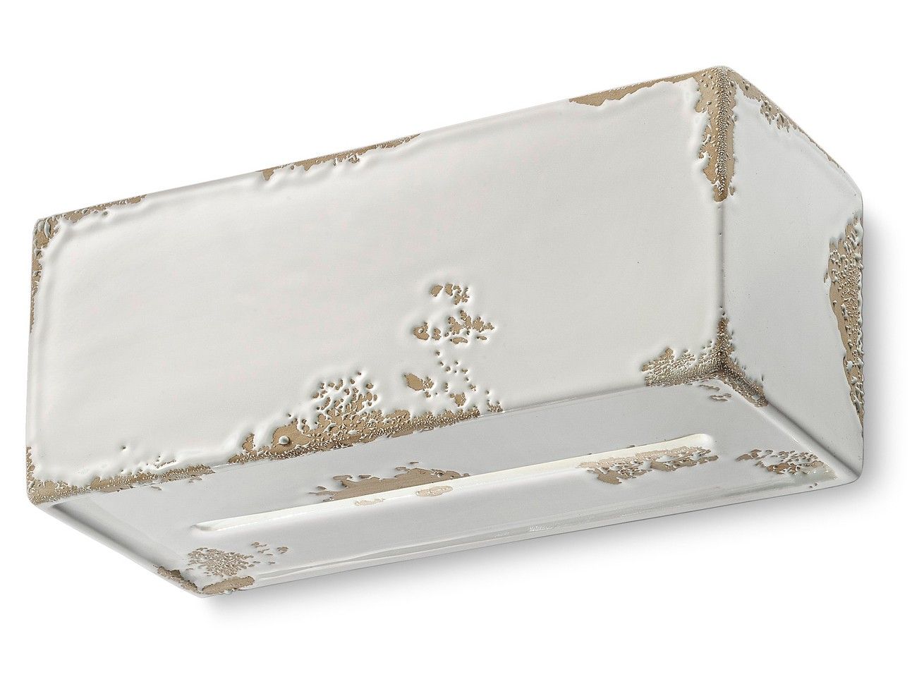 Керамическая прямоугольная аппликация FERROLUCE Винтаж ARCH-00082577