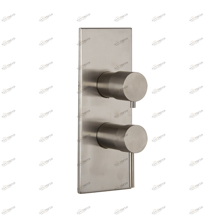 F3079X6 Встроенный смеситель с переключателем на 2/3 источника FIMA CARLO FRATTINI Spillo Steel 