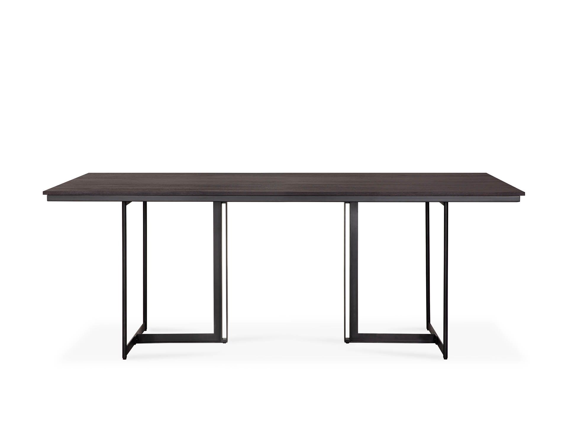 Прямоугольный обеденный стол из тикового дерева Ethnicraft Tacet ARCH-00028122 - Вид №1