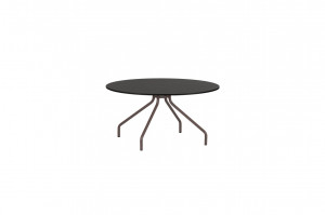 107215 Журнальный столик со столешницей Compact Ø 80 см Point Weave