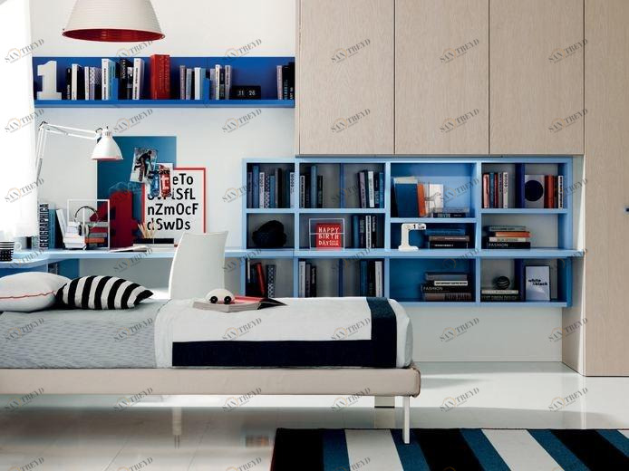 Zalf Подвесной лакированный стеллаж настенный Link system sun-id-1415277