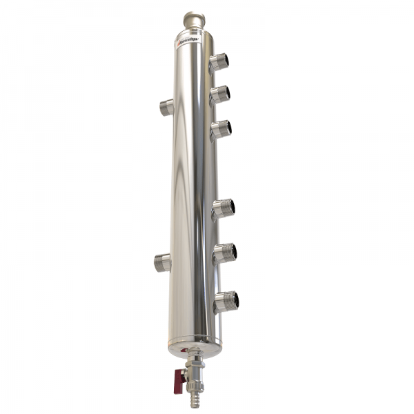 Купить Гидравлический разделитель 60 кВт, 3 контура Прокситерм GS253 - Вид №3