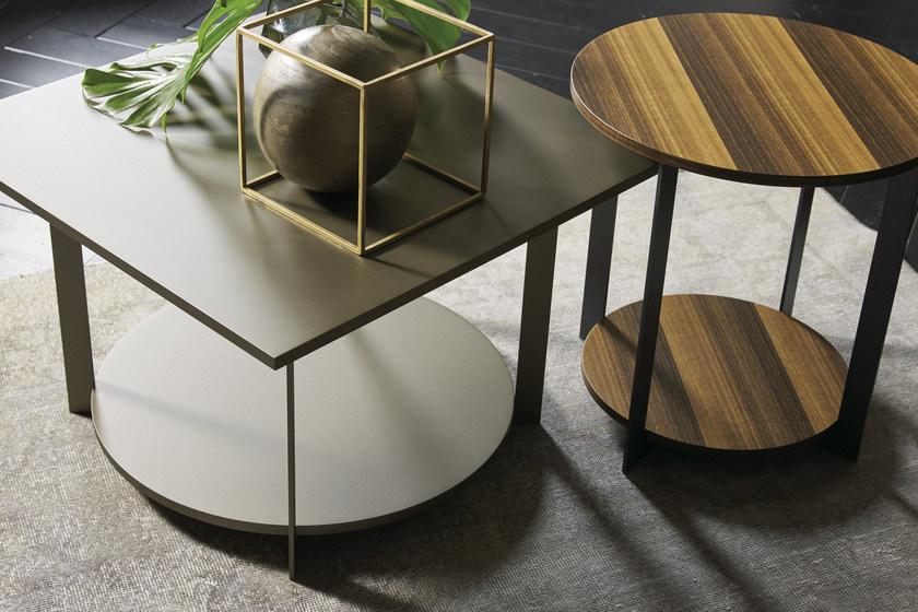 EmmeBi Квадратный лакированный деревянный журнальный столик sun-id-1459931 - Вид №1